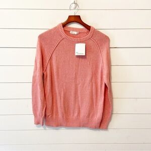 NWTs 89th & Madison | Pink English Garden Melange Sweater Size PXL